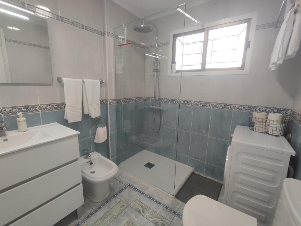 Koupelna v ubytování Vivienda Agaete Parque