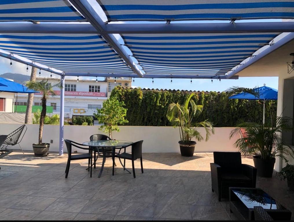 Balkón nebo terasa v ubytování Hotel Boutique Ixaya