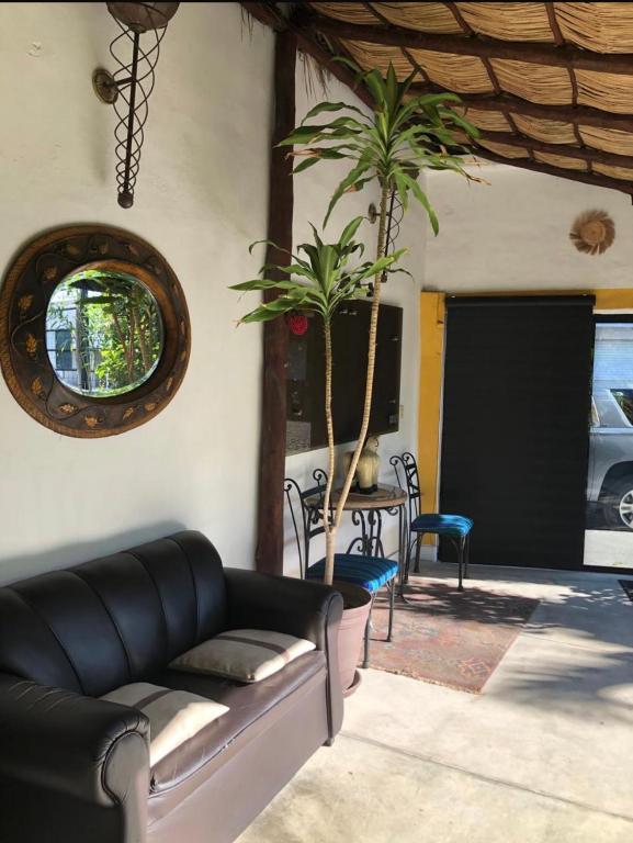 Posezení v ubytování Hotel Boutique Ixaya