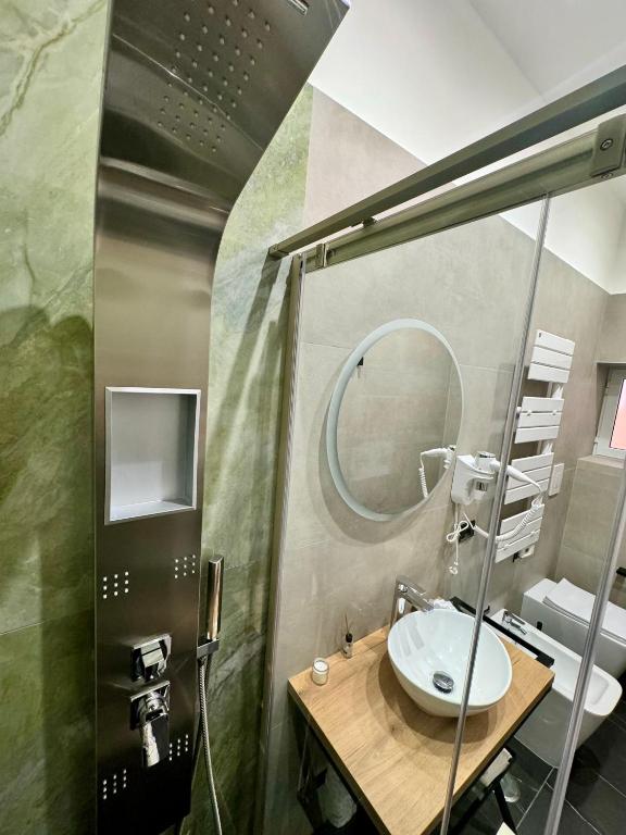 Koupelna v ubytování Le Colonne B&b