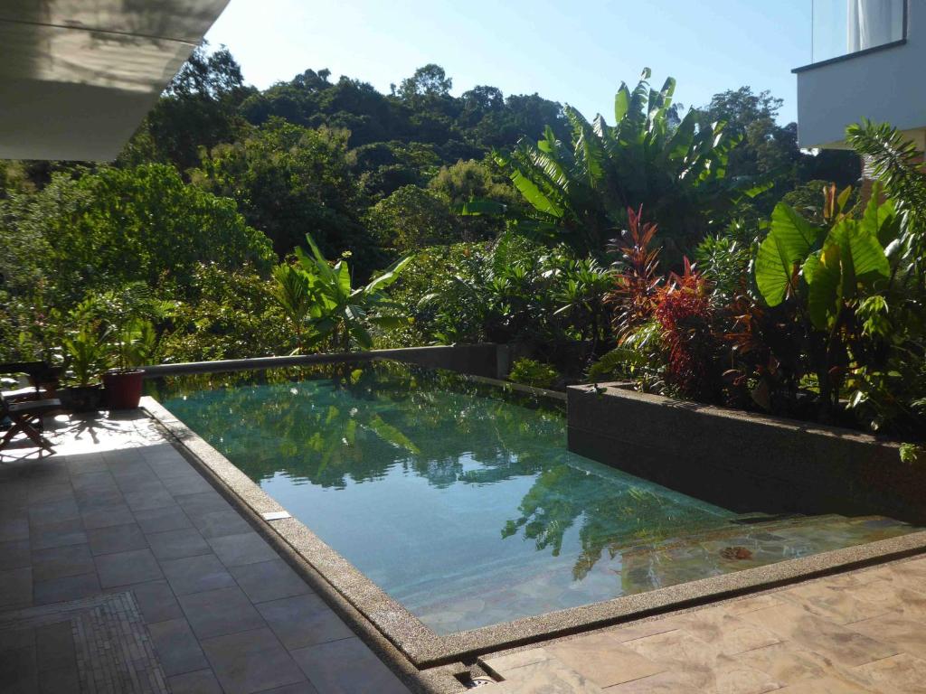 Piscina de la sau aproape de Rumah Singa, Villa 1 Andaman Hills, Langkawi
