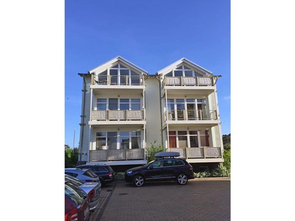 Bygningen som feriehuset ligger i