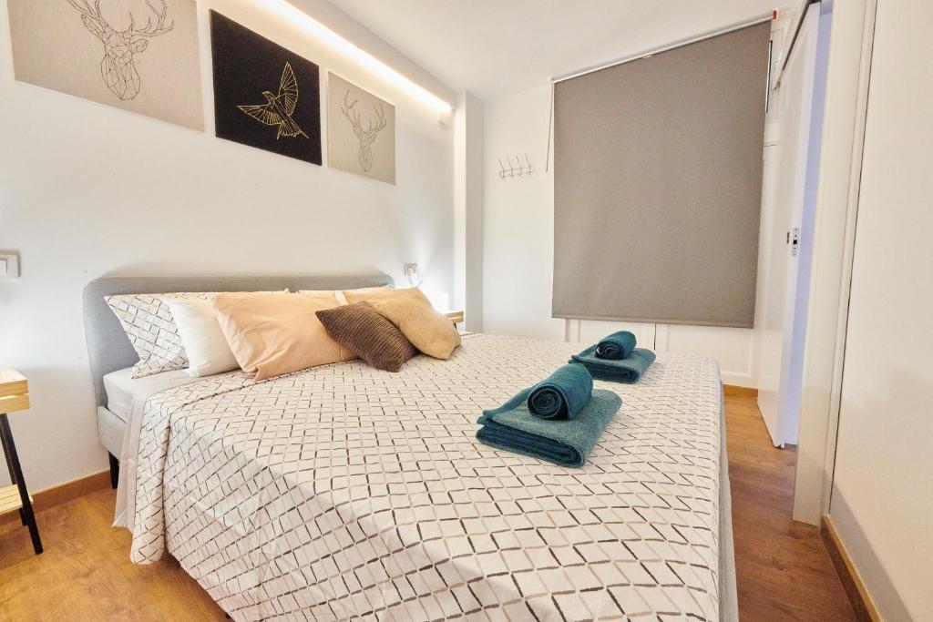 A bed or beds in a room at 631 PARAISO MASPALOMAS