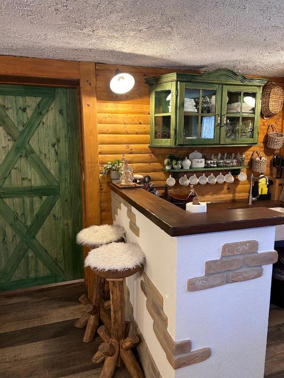 Nápoje v ubytovaní Chalet Calla