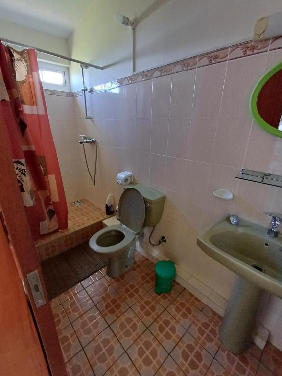 Koupelna v ubytování Villa kartner