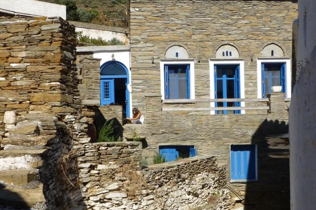 Fotografie z fotogalerie ubytování Andros Stone Sea View Villa v destinaci Órmos