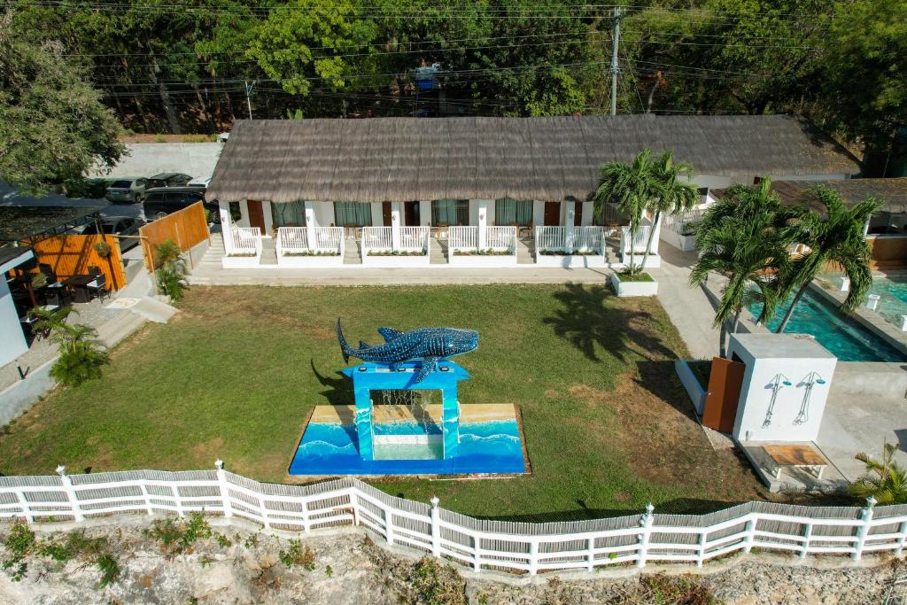 Zahrada ubytování Serene Oasis Resort - Oslob Cebu Philippines