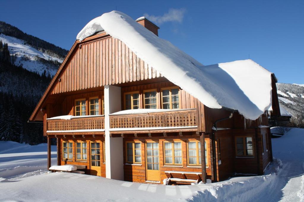 Schaffergut Appartements v zimě