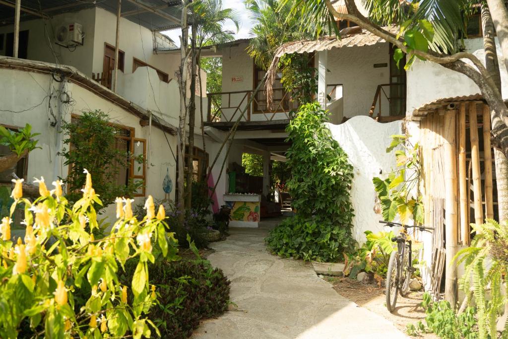 Zahrada ubytování Bed and Breakfast Puerto López