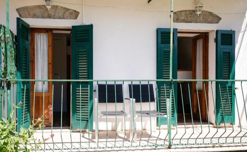 Balkón nebo terasa v ubytování Da Antonio
