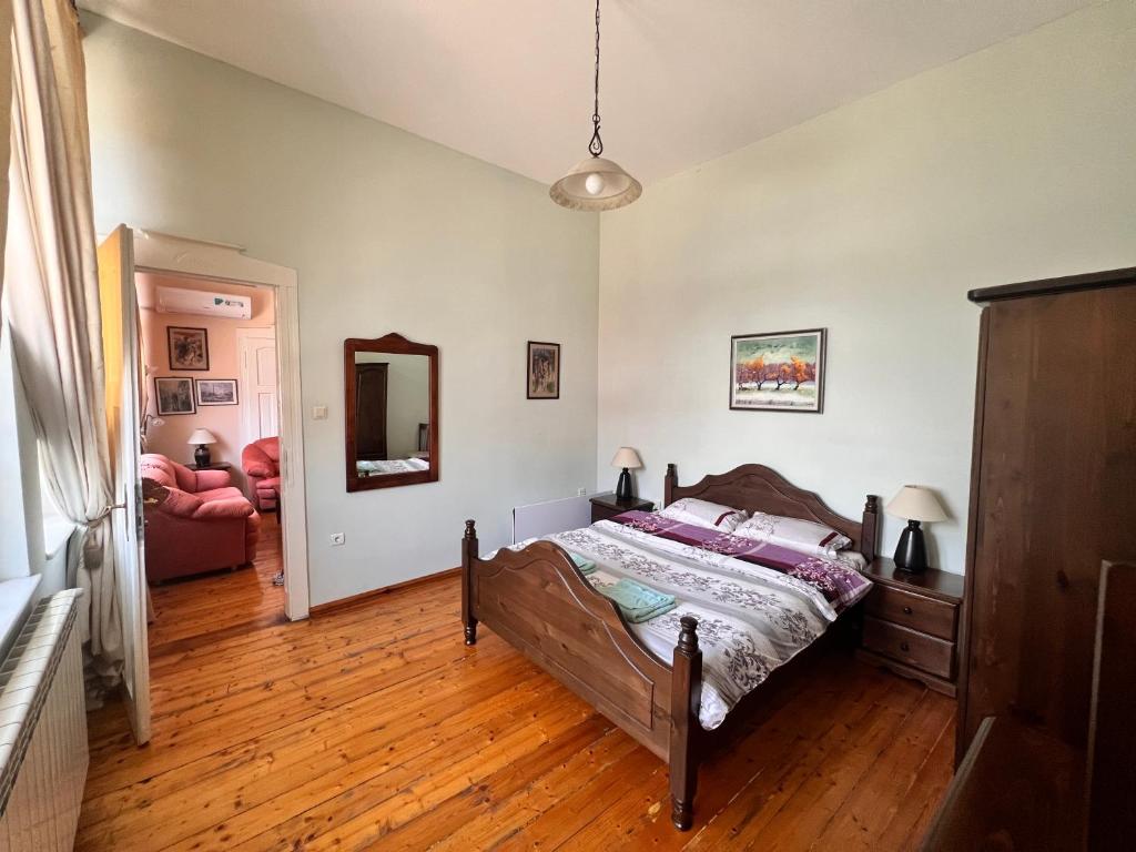 Postel nebo postele na pokoji v ubytování Albert Guest House