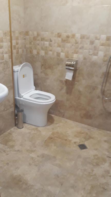 Koupelna v ubytování Hotel Marinus