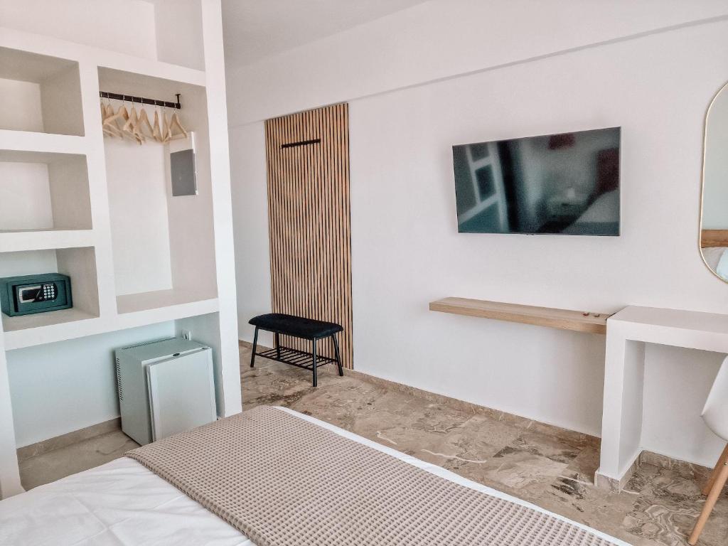 TV a/nebo společenská místnost v ubytování My Place
