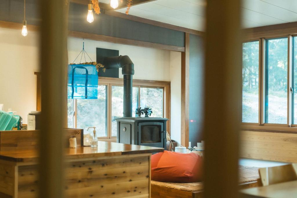 Istumisnurk majutusasutuses Raicho Onsen Inn