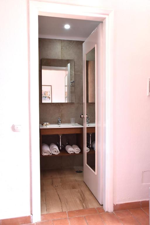 Koupelna v ubytování Boutique Hotel Tilos Mare