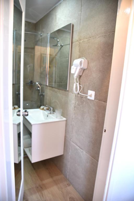 Koupelna v ubytování Boutique Hotel Tilos Mare