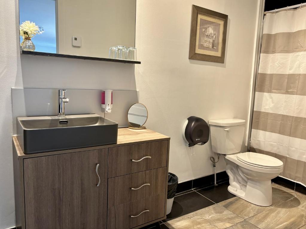 Vannituba majutusasutuses Motel Boutique Hygge