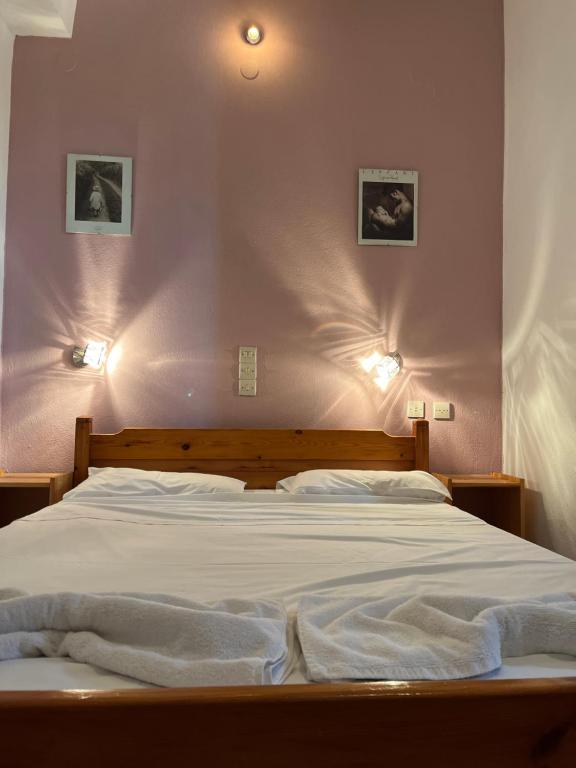 Postel nebo postele na pokoji v ubytování Ilios Kalamaki