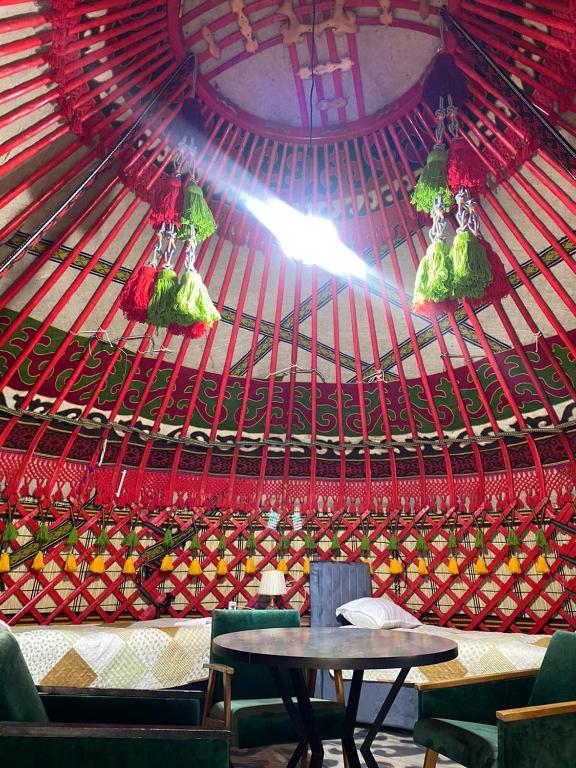 Turan Handmade Yurt with Heated Floors