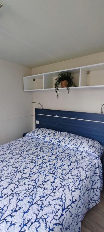 Postel nebo postele na pokoji v ubytování Camping Ancora