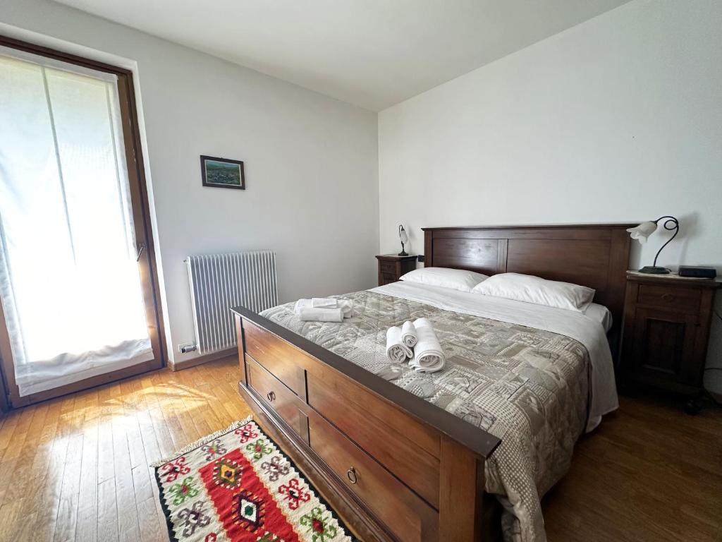 Postel nebo postele na pokoji v ubytování Casa Tamerice - Mountain Home