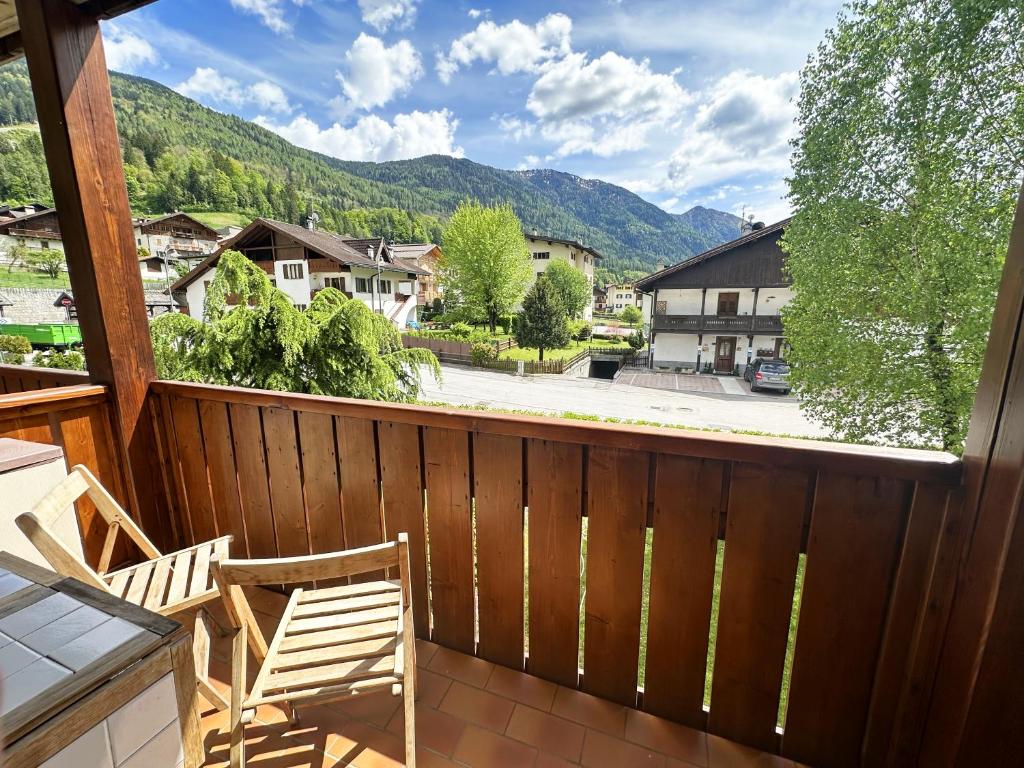Nespecifikovaný výhled na hory nebo výhled na hory při pohledu z apartmánu
