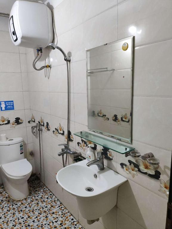 Koupelna v ubytování Prada Home