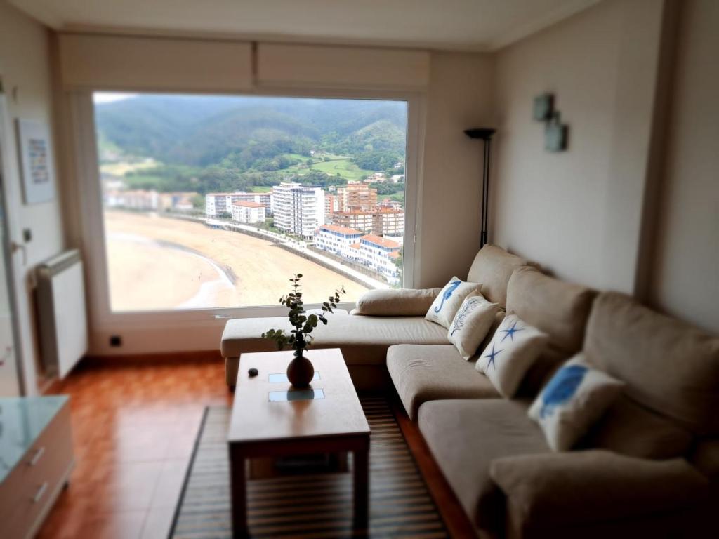 Posezení v ubytování El BALCON DE BAKIO