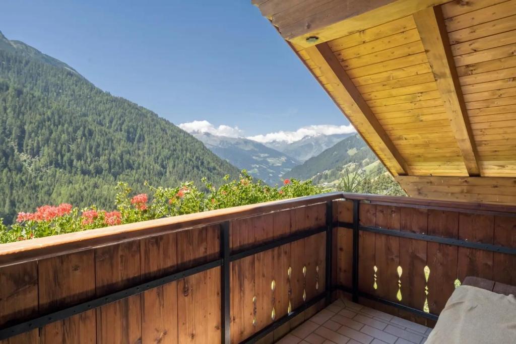 Widok na góry z tego hotelu