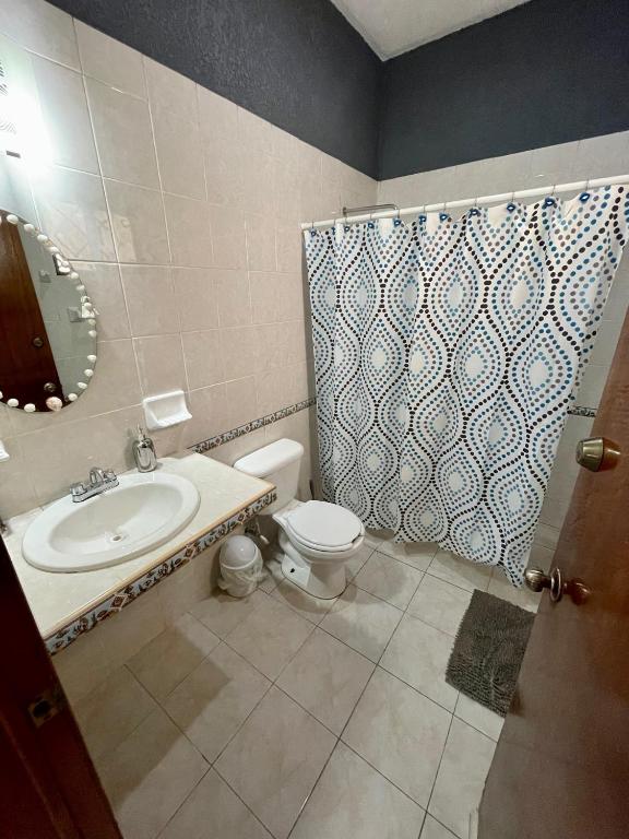 Koupelna v ubytování Itzé Hostel Boutique - Progreso