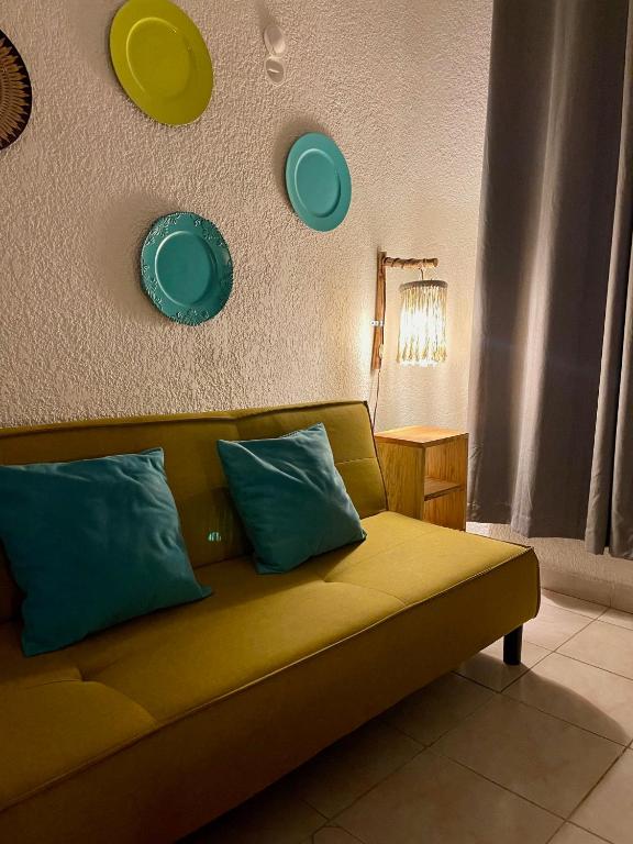 Posezení v ubytování Itzé Hostel Boutique - Progreso