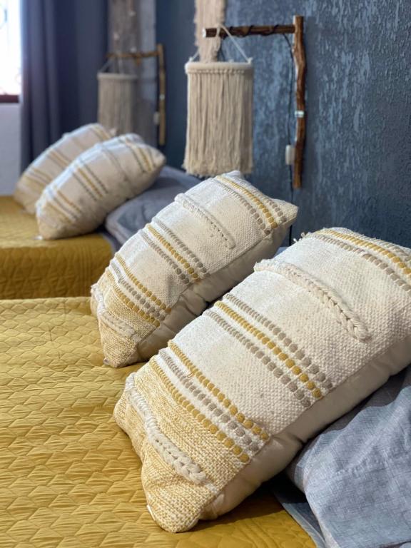 Postel nebo postele na pokoji v ubytování Itzé Hostel Boutique - Progreso