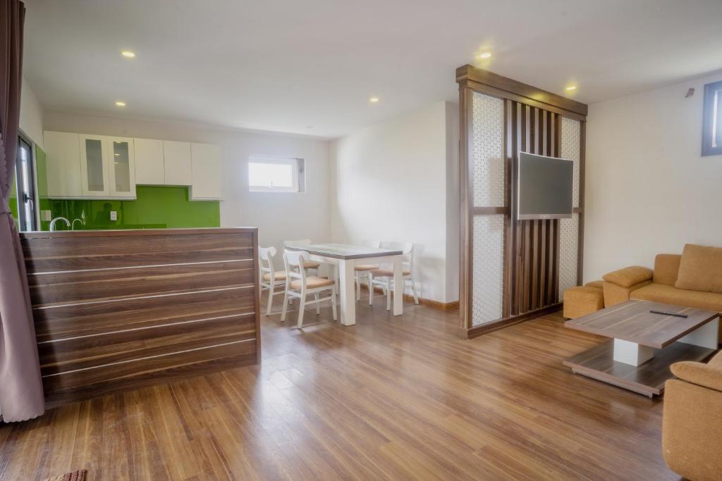 Nhà bếp/bếp nhỏ tại Mai Khanh Hotel