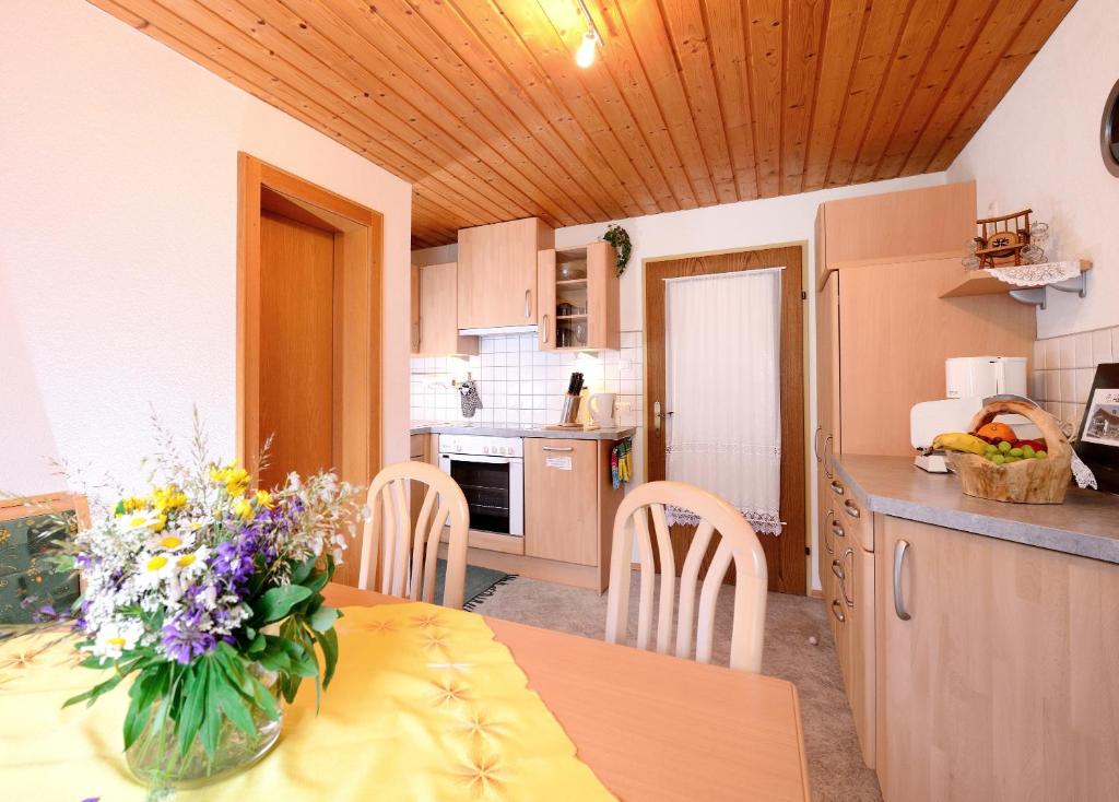 Kuchyň nebo kuchyňský kout v ubytování Haus Renate