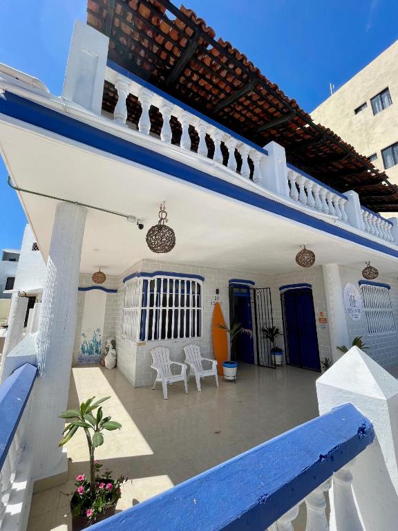 Balkón nebo terasa v ubytování Itzé Hostel Boutique - Progreso