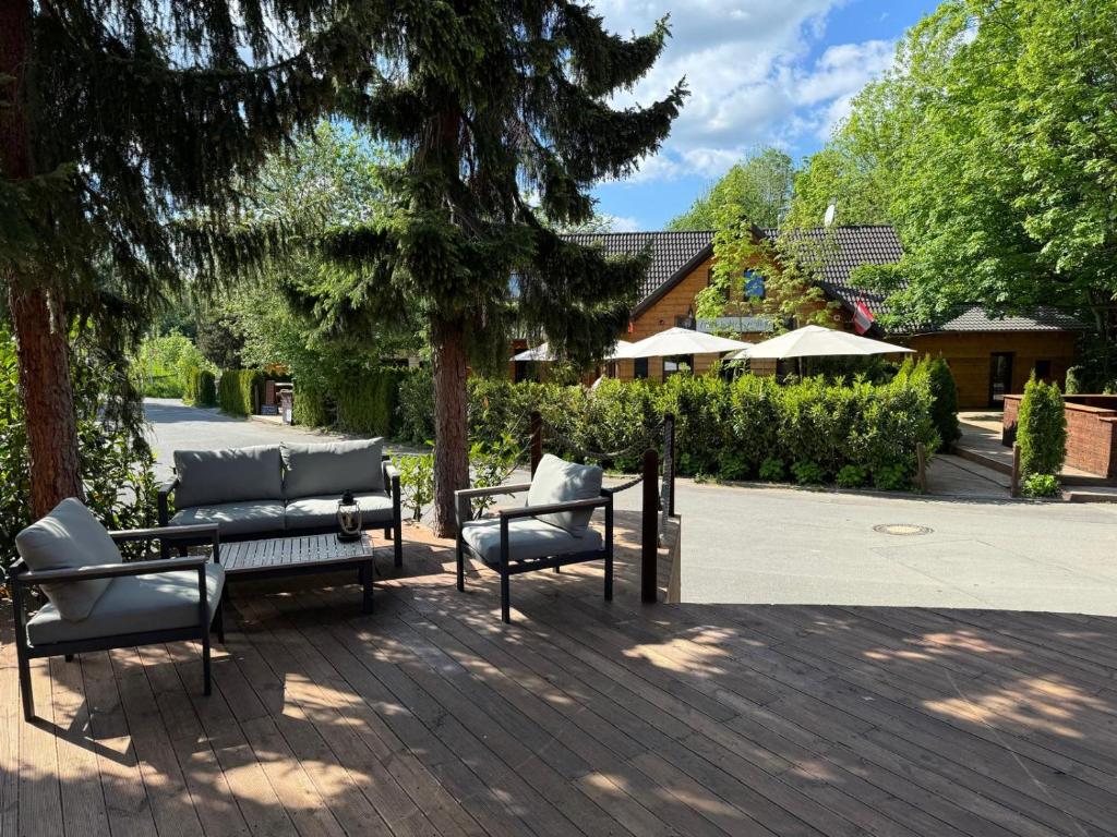 Zahrada ubytování Wolfstein - Le Boutique Hotel