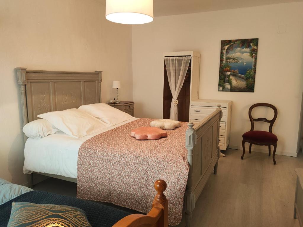 Posteľ alebo postele v izbe v ubytovaní Meublé 3 étoiles dans un petit village du Gers