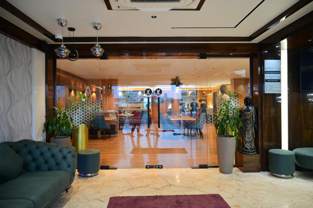 Posezení v ubytování Hotel Golden Riviera