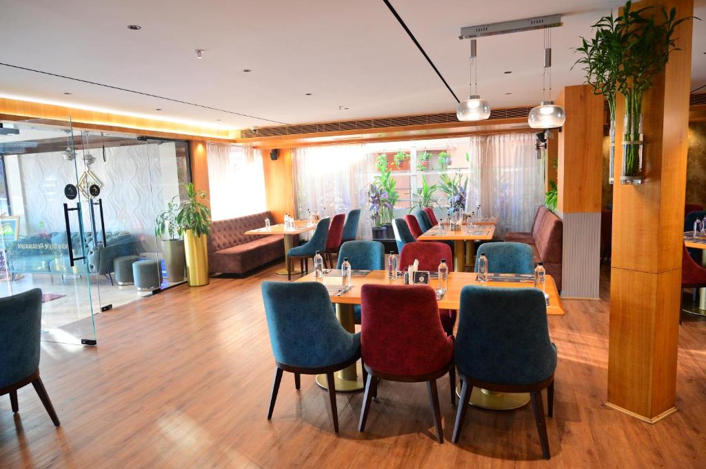 Posezení v ubytování Hotel Golden Riviera