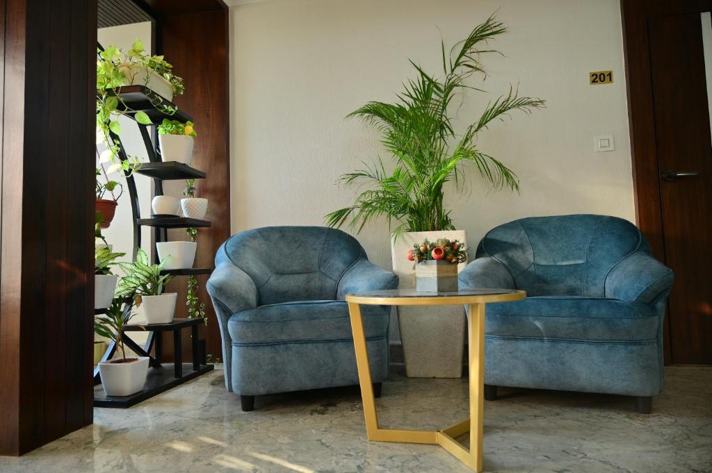 Posezení v ubytování Hotel Golden Riviera