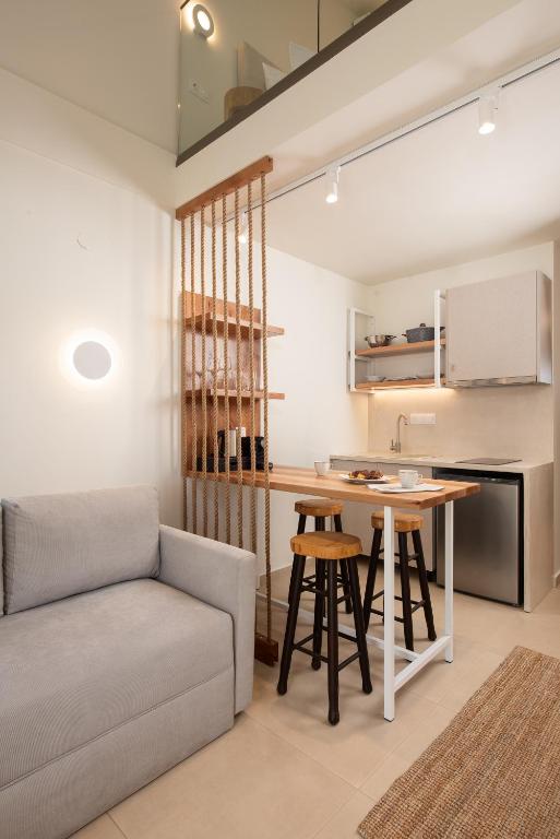 Cucina o angolo cottura di Theros Serenity Suites