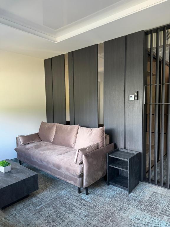 Posezení v ubytování Molėtai Hotel