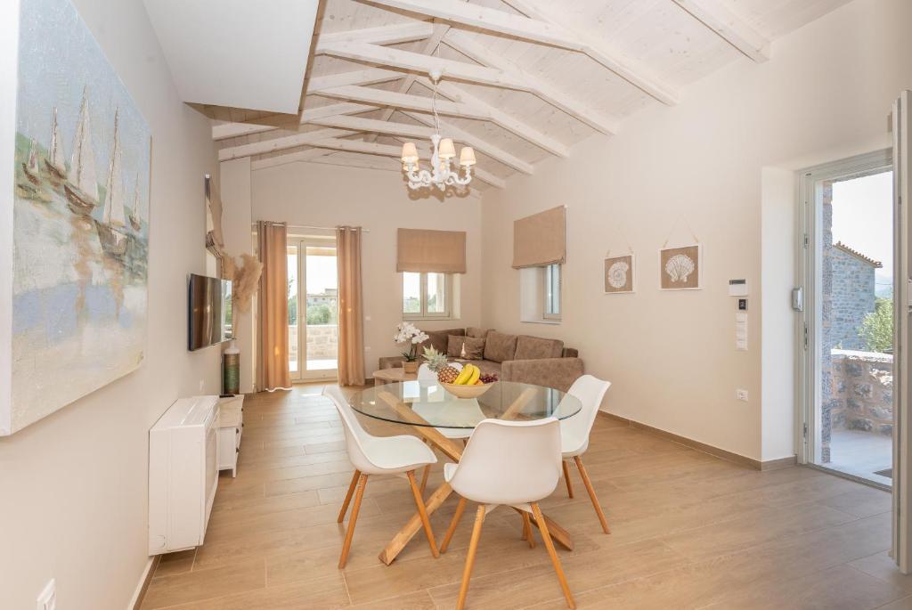 Posezení v ubytování EFMAR EXCLUSIVE RESIDENCES