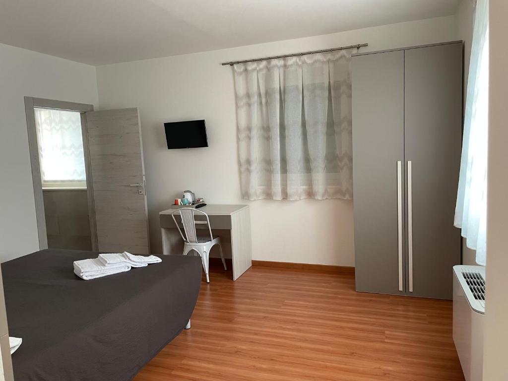 TV a/nebo společenská místnost v ubytování Agritur Maso Valli