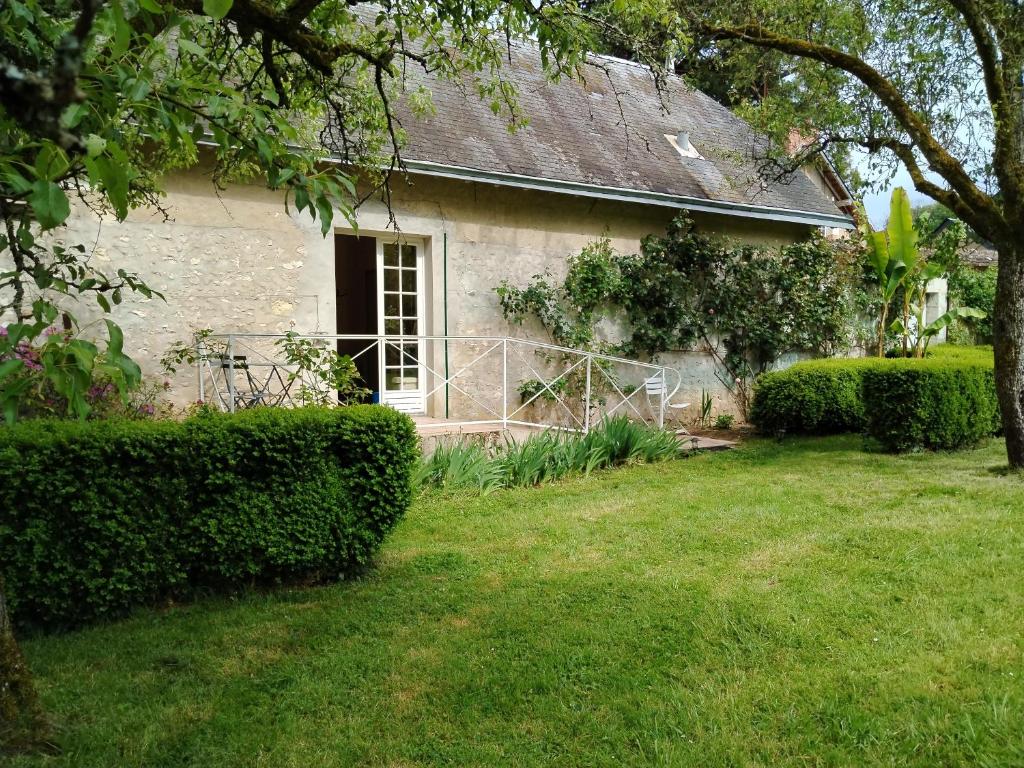 Zahrada ubytování Maison d'hôtes