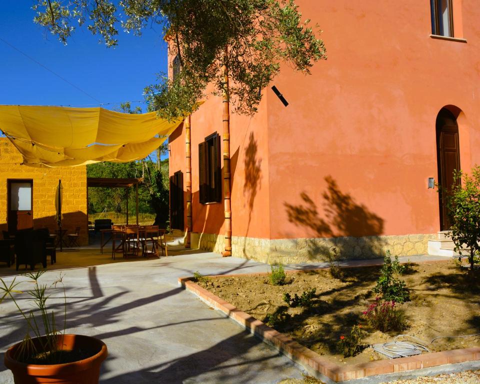 Budova, kde se bed and breakfast nachází