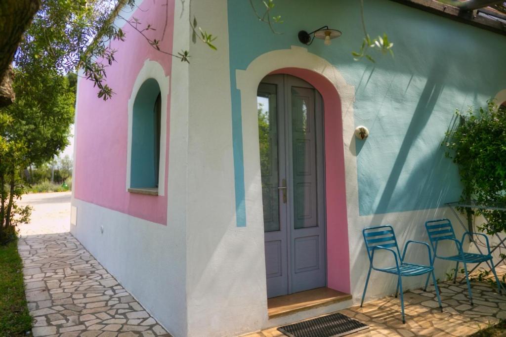 Budova, kde se bed and breakfast nachází