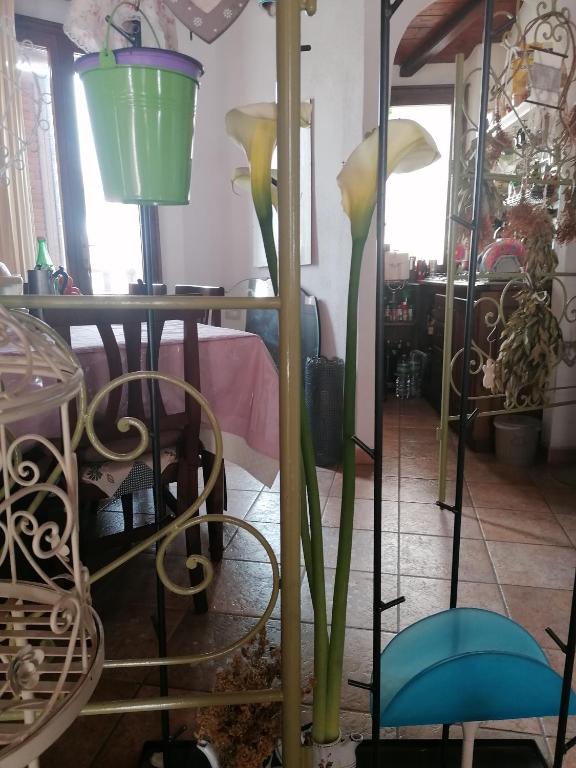 Posezení v ubytování B&B CasaCorì