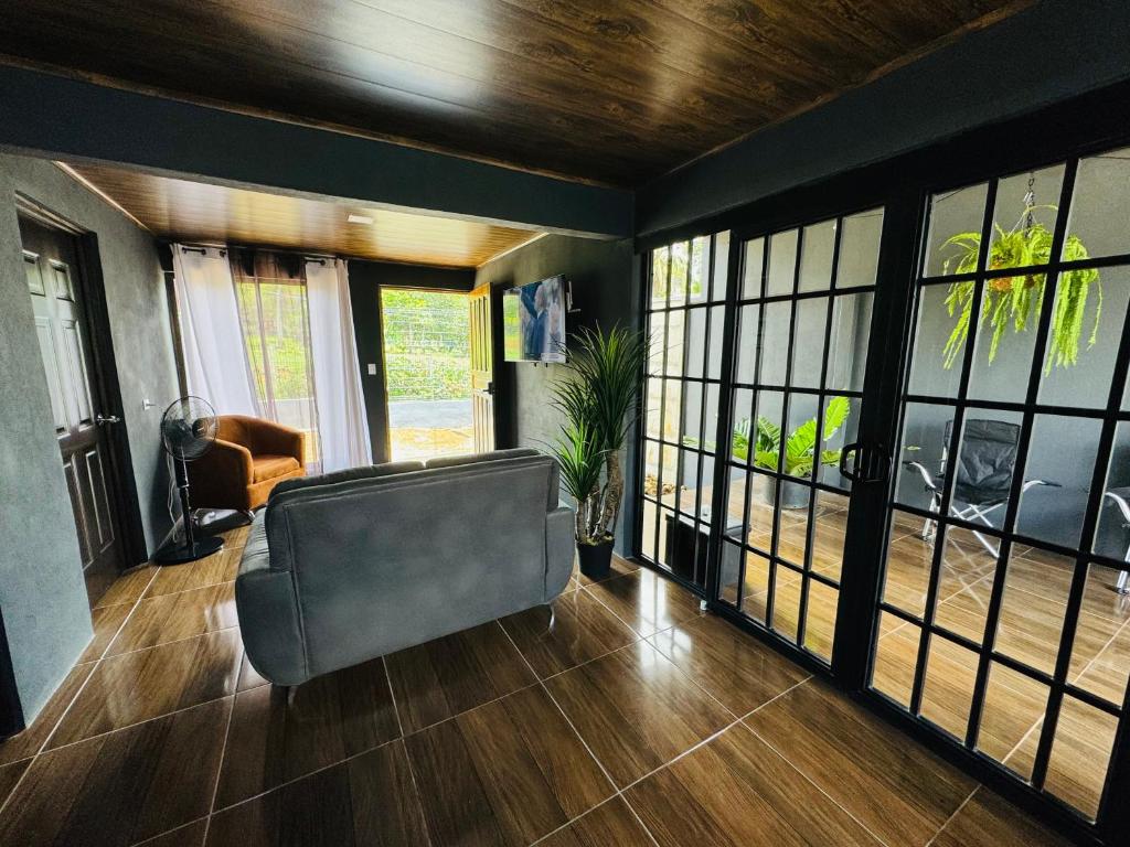 Posezení v ubytování Jarkeyda House
