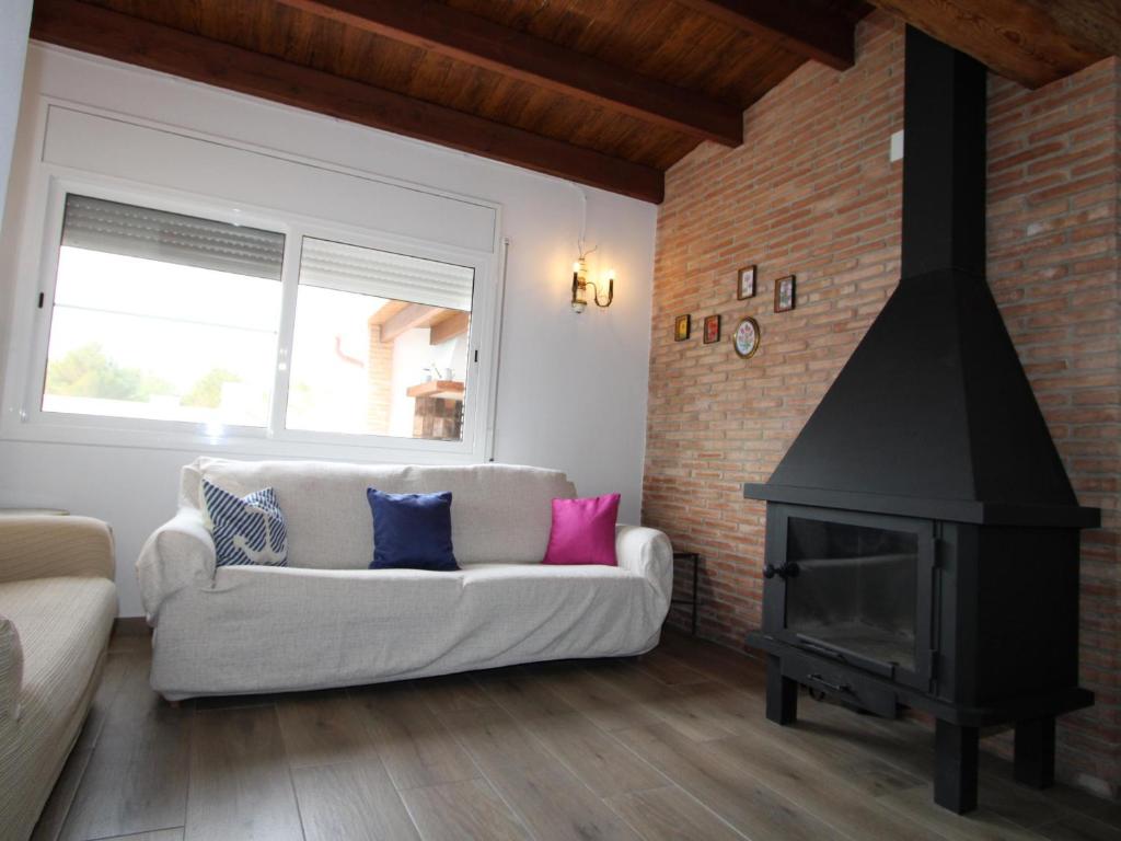 Posezení v ubytování Casa cerca del mar con piscina privada, wifi, aire opcional, mascotas bienvenidas, playa para perros - ES-184-26